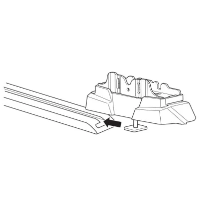 Монтажний комплект Thule 7062 для Mercedes-Benz V-Class (W447) 2014→ / Vito/Viano (W638; W639) 1996-2013 (TH 187062) - 1 - Robinzon.ua