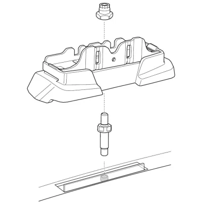 Монтажний комплект Thule 7089 для Opel Astra (mkIII)(H)(хетчбек) 2004-2014 (TH 187089) - 1 - Robinzon.ua