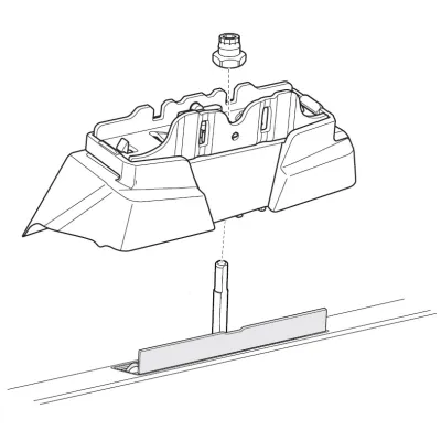 Монтажний комплект Thule 7170 для Mercedes-Benz CLA-Class (X117)(універсал) 2015-2019 (TH 187170) - 1 - Robinzon.ua