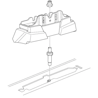 Монтажный комплект Thule 7186 для Mazda CX-60 (mkI) 2022→ (TH 187186) - 1 - Robinzon.ua