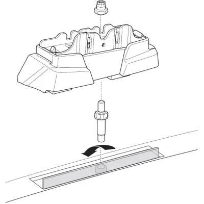 Монтажний комплект Thule 7191 для BMW 5-series / i5 (G60)(седан) 2023→ (TH 187191) - 1 - Robinzon.ua