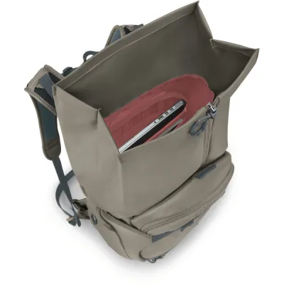 Рюкзак Osprey Metron 22 Roll Top Pack, Tan Concrete (10004579) - 4 Рюкзак Osprey Metron 22 Roll Top Pack, Tan Concrete (10004579) - 4 - Robinzon.ua