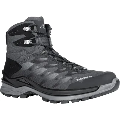 Черевики чоловічі LOWA Ferrox GTX MID 46 - чорний/графіт з мембраною Gore-Tex®, мультифункціональні - 310678-9937-46.0 - 2 - Robinzon.ua