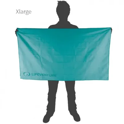 Lifeventure полотенце Recycled Soft Fibre Trek teal XL - 1 Lifeventure полотенце Recycled Soft Fibre Trek teal XL - 1 - Robinzon.ua