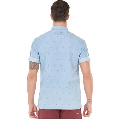 Picture Organic рубашка MC Manatee denim camp S - 1 - Robinzon.ua