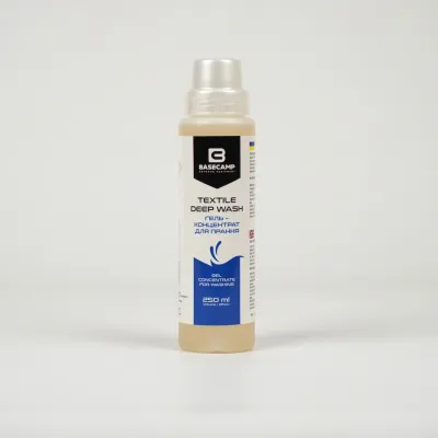 Гель-концентрат для стійких плям BaseCamp Textile Deep, 250 мл (BCP 40401) - 1 Гель-концентрат для стійких плям BaseCamp Textile Deep, 250 мл (BCP 40401) - 1 - Robinzon.ua