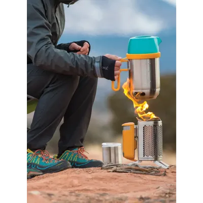 Набор чайник з френч-пресом Biolite Campstove KettlePot & Coffee Set (BLT BNA0101) - 6 Набор чайник з френч-пресом Biolite Campstove KettlePot & Coffee Set (BLT BNA0101) - 6 - Robinzon.ua