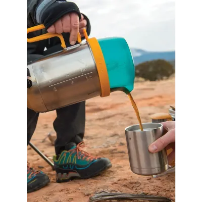 Набор чайник з френч-пресом Biolite Campstove KettlePot & Coffee Set (BLT BNA0101) - 7 Набор чайник з френч-пресом Biolite Campstove KettlePot & Coffee Set (BLT BNA0101) - 7 - Robinzon.ua