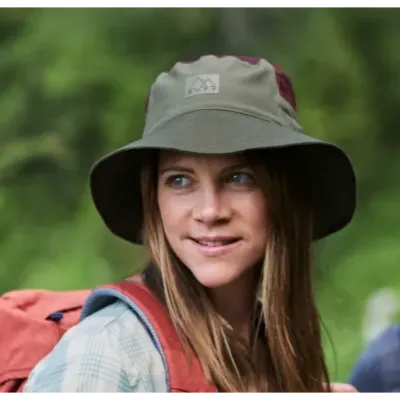 Панама Buff Sun Bucket Hat, Hak Khaki - S/M (BU 125445.854.20.00) - 6 - Robinzon.ua