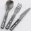 Набір столових приборів Sea to Summit Frontier UL Cutlery Set, виделка, ніж, ложка (STS ACK034021-121702) - 3 - Robinzon.ua