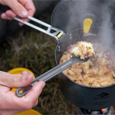 Ложка удлинённая Sea to Summit Frontier UL Long Handle Spoon, Grey (STS ACK034011-611701) - 3 - Robinzon.ua