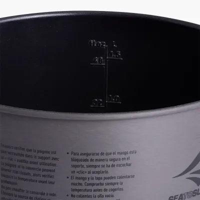 Набор посуды Sea to Summit Frontier UL Two Pot Cook Set, 14 предметів, на 4 персони (STS ACK027031-122106) - 4 - Robinzon.ua