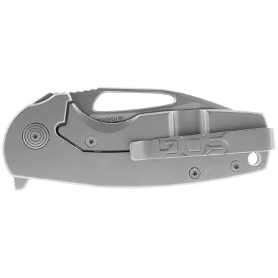 Розкладний ніж SOG x Mikkel Collaboration Stout, Green/Silver (SOG 14-03-01-57) - 5 - Robinzon.ua