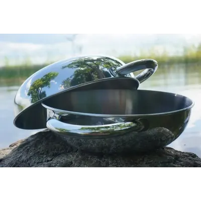 Миска з ручкою Tatonka Bowl With Grip, М, Silver (TAT 4033.000) - 1 - Robinzon.ua