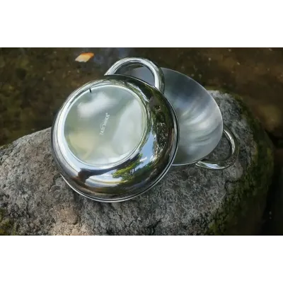 Миска з ручкою Tatonka Bowl With Grip, М, Silver (TAT 4033.000) - 4 - Robinzon.ua