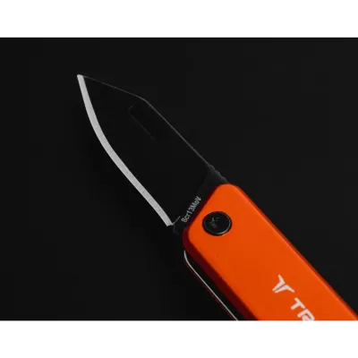 Розкладний туристичний ніж True Utility Modern Keychain Knife, Orange/Natralock (TR TU7061N) - 1 - Robinzon.ua