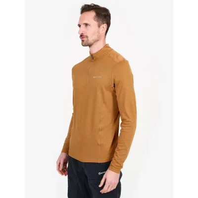 Футболка MONTANE Dart Zip Neck Синій M - 3 - Robinzon.ua