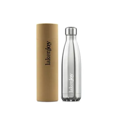Термобутылка LAKEN LakenJoy Thermo Bottle 0,5L Черный - 2 - Robinzon.ua