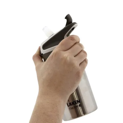 Термобутылка LAKEN Summit Thermo Bottle 0.5 L Черный - 3 - Robinzon.ua