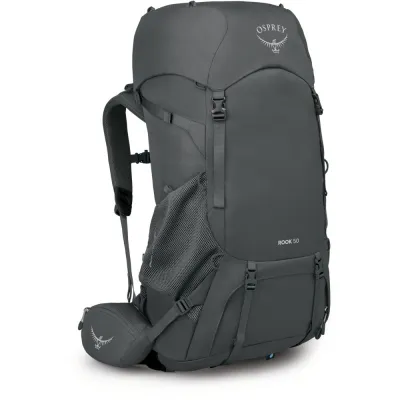 Рюкзак Osprey Rook 50 dark charcoal/silver lining - O/S - Чорний - 1 - Robinzon.ua