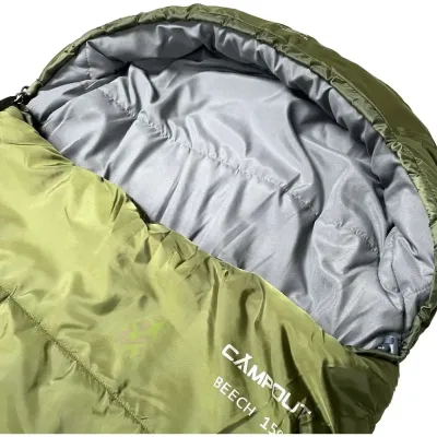 Спальний мішок Campout Beech (4/-1°C), 150 см - Left Zip, Khaki (PNG 248548) - 1 - Robinzon.ua