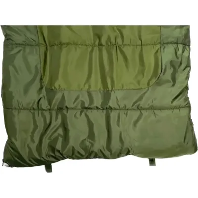Спальний мішок Campout Beech (4/-1°C), 150 см - Left Zip, Khaki (PNG 248548) - 2 - Robinzon.ua