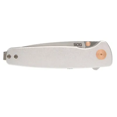 Складной нож SOG Twitch III, Silver/Gold (SOG 11-15-02-43) - 6 - Robinzon.ua