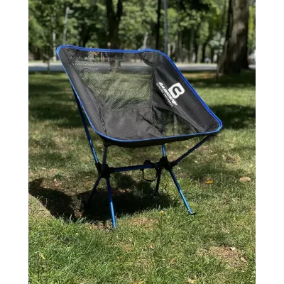 Кемпинговое кресло BaseCamp Compact, 50x58x56 см, Black/Orange (BCP 10306) - 8 - Robinzon.ua