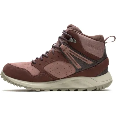 Черевики жіночі Merrell Wildwood Mid LTR WP 40 - бордовий/коричневий, для міста - 036.1535 - 1 Черевики жіночі Merrell Wildwood Mid LTR WP 40 - бордовий/коричневий, для міста - 036.1535 - 1 - Robinzon.ua