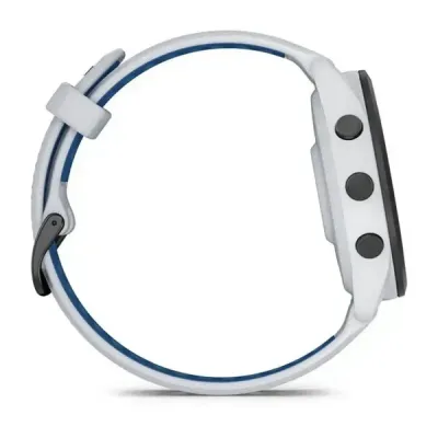 Смарт-годинник Garmin Forerunner 265 з чорним безелем, білим корпусом та біло-синім силіконовим ремінцем - 4 Смарт-годинник Garmin Forerunner 265 з чорним безелем, білим корпусом та біло-синім силіконовим ремінцем - 4 - Robinzon.ua