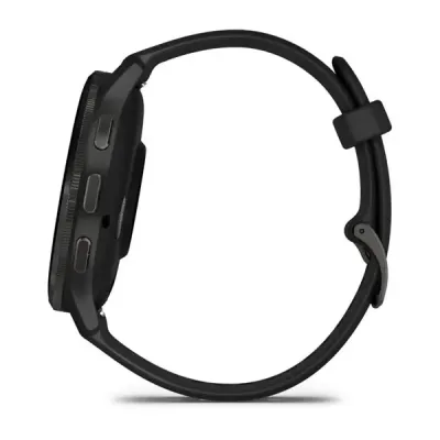 Смарт-годинник Garmin Venu 3, безель з нержавіючої сталі, чорний корпус, силіконовий ремінець - 7 - Robinzon.ua