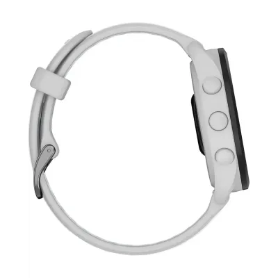 Смарт-часы Garmin Forerunner 165 Music, силиконовый ремешок цвета туманно-серый/белый камень - 8 - Robinzon.ua