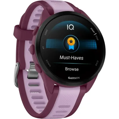 Смарт-годинник Garmin Forerunner 165 Music, силіконовий ремінець ягідно-бузковий - 3 Смарт-годинник Garmin Forerunner 165 Music, силіконовий ремінець ягідно-бузковий - 3 - Robinzon.ua