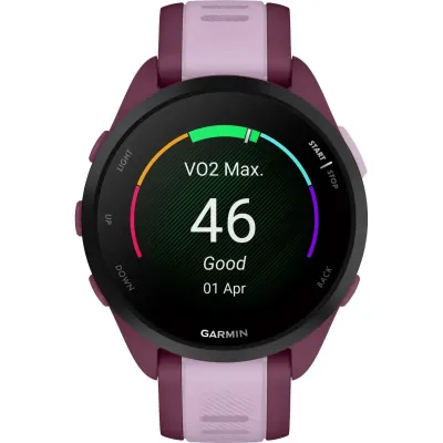 Смарт-годинник Garmin Forerunner 165 Music, силіконовий ремінець ягідно-бузковий - 6 Смарт-годинник Garmin Forerunner 165 Music, силіконовий ремінець ягідно-бузковий - 6 - Robinzon.ua