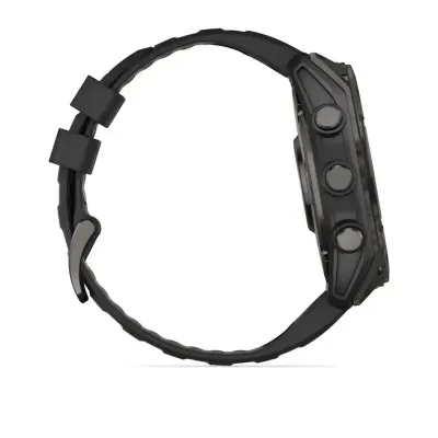 Смарт-часы Garmin Fenix 8 – 51 мм, AMOLED, сланцево-серые с черным силиконовым ремешком - 4 - Robinzon.ua