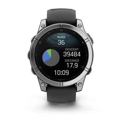 Смарт-часы Garmin Fenix E – 47 мм, AMOLED, нержавеющая сталь с черным силиконовым ремешком - 1 Смарт-часы Garmin Fenix E – 47 мм, AMOLED, нержавеющая сталь с черным силиконовым ремешком - 1 - Robinzon.ua