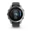 Смарт-годинник Garmin Fenix E – 47 мм, AMOLED, нержавіюча сталь з чорним силіконовим ремінцем - 2 - Robinzon.ua