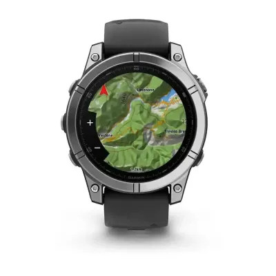 Смарт-часы Garmin Fenix E – 47 мм, AMOLED, нержавеющая сталь с черным силиконовым ремешком - 6 Смарт-часы Garmin Fenix E – 47 мм, AMOLED, нержавеющая сталь с черным силиконовым ремешком - 6 - Robinzon.ua