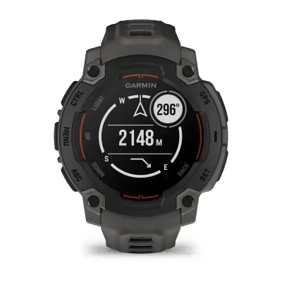 Смарт-часы Garmin Instinct E (45 мм) черные/угольные - 3 - Robinzon.ua