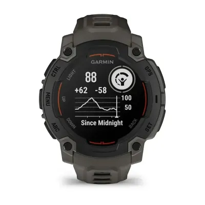 Смарт-часы Garmin Instinct E (45 мм) черные/угольные - 6 - Robinzon.ua