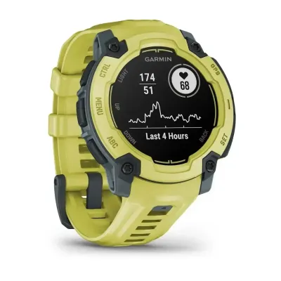Смарт-часы Garmin Instinct E (45 мм) цвета лайм - 2 - Robinzon.ua