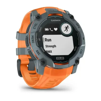 Смарт-часы Garmin Instinct 3 (50 мм) Solar, цвет сумеречный/солнечный - 2 - Robinzon.ua
