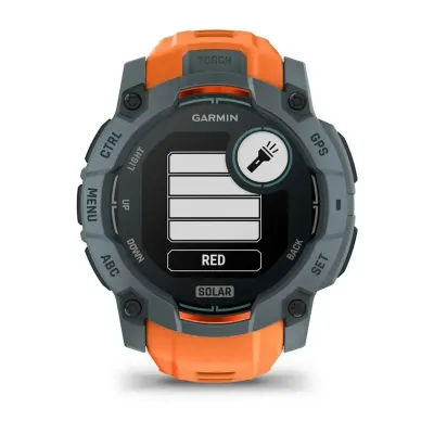 Смарт-часы Garmin Instinct 3 (50 мм) Solar, цвет сумеречный/солнечный - 5 - Robinzon.ua