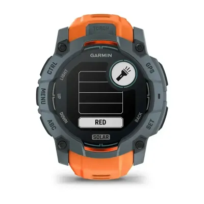 Смарт-часы Garmin Instinct 3 (50 мм) Solar, цвет сумеречный/солнечный - 6 - Robinzon.ua
