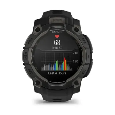 Смарт-годинник Garmin Instinct 3 (45 мм) AMOLED чорний - 6 - Robinzon.ua