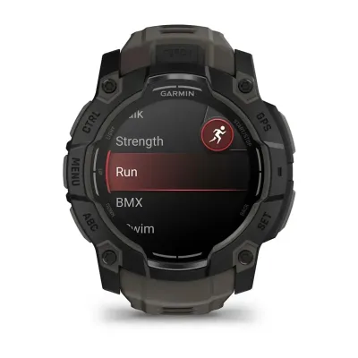 Смарт-часы Garmin Instinct 3 (50 мм) AMOLED черные/угольные - 1 - Robinzon.ua