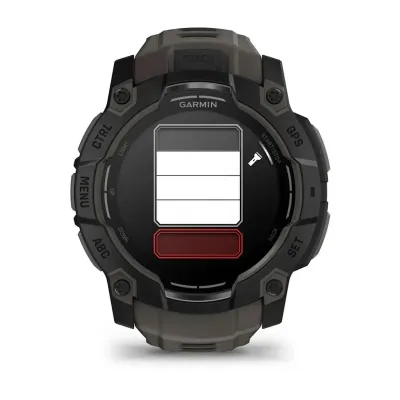 Смарт-часы Garmin Instinct 3 (50 мм) AMOLED черные/угольные - 5 - Robinzon.ua