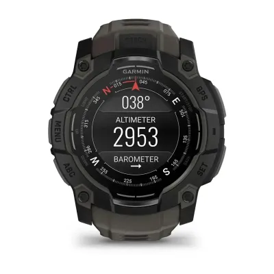 Смарт-часы Garmin Instinct 3 (50 мм) AMOLED черные/угольные - 7 - Robinzon.ua