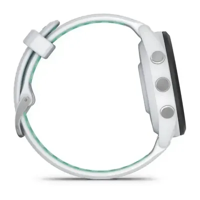 Смарт-часы Garmin Forerunner 265s с черным безелем, белым корпусом и бело-неотропик силиконовым ремешком - 4 - Robinzon.ua
