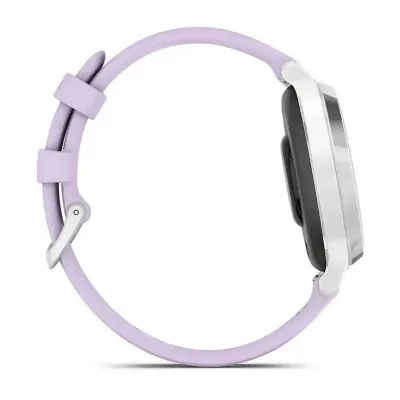 Смарт-годинник Garmin Lily 2 Active сріблястий із силіконовим ремінцем кольору фіолетовий жасмин - 4 Смарт-годинник Garmin Lily 2 Active сріблястий із силіконовим ремінцем кольору фіолетовий жасмин - 4 - Robinzon.ua